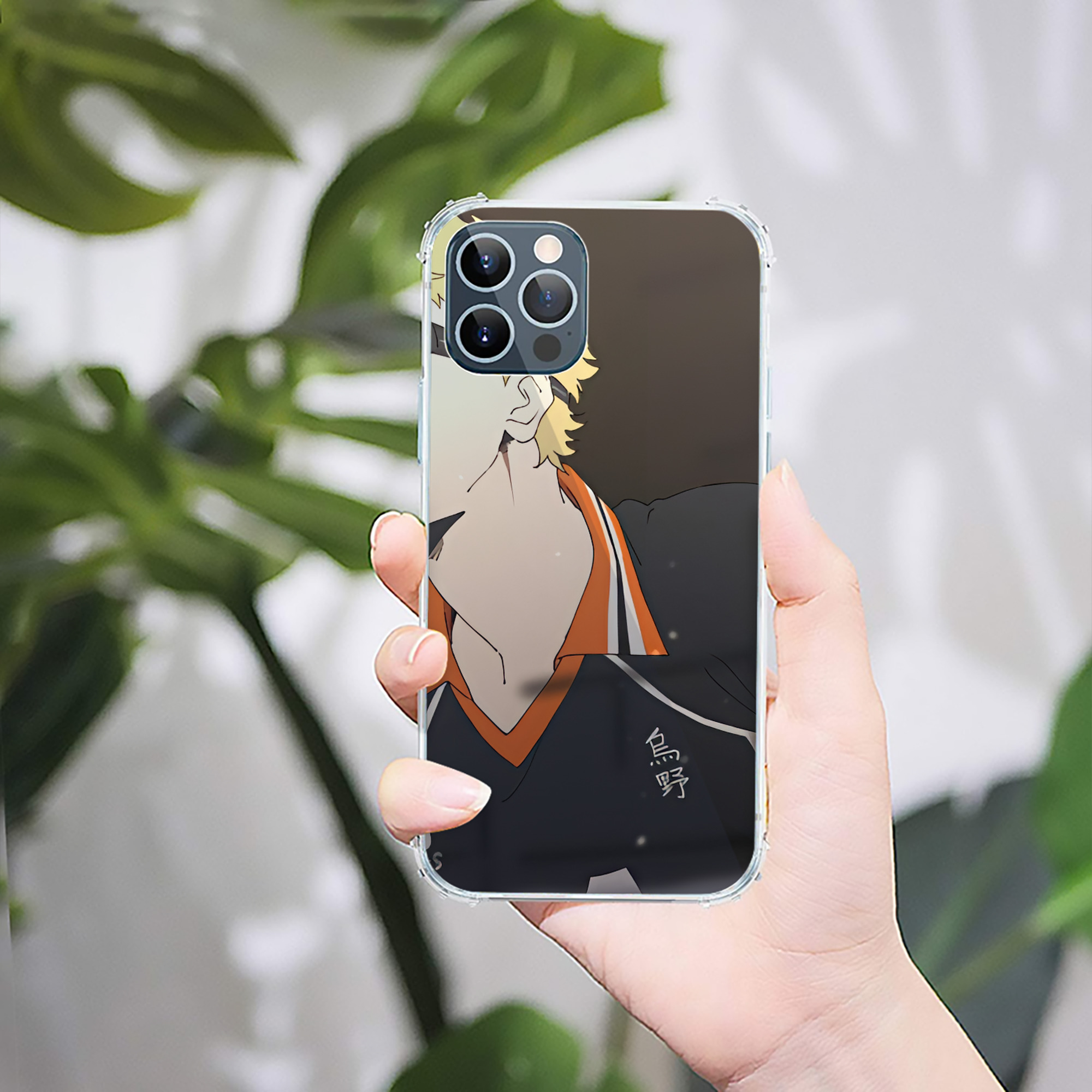 （画像用） ハイキュー!! Haikyu!! 【iPhone 12シリーズ対応】透明スマホケース（クリアソフトケース）